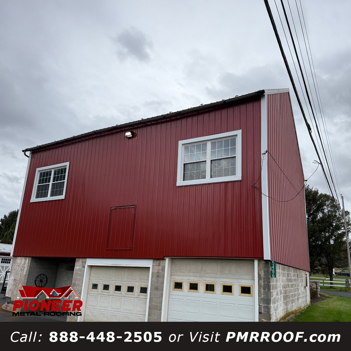 Brite White OMNI Panel roof installation